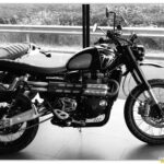 Triumph alu et noir