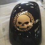 Logo Harley Tête de mort