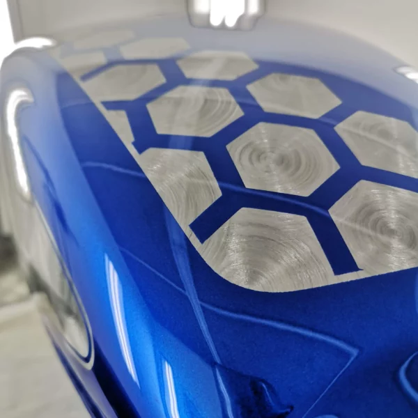 Peinture style alu brossé pour Steel Bikes Concept