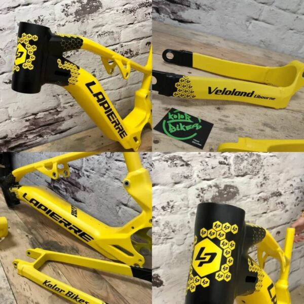 Vélo Lapierre peinture nid d'abeille sans adhésif
